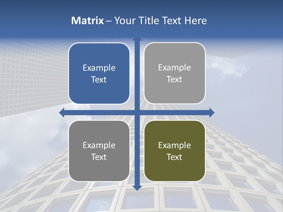 Aviv Downtown Telaviv PowerPoint Template