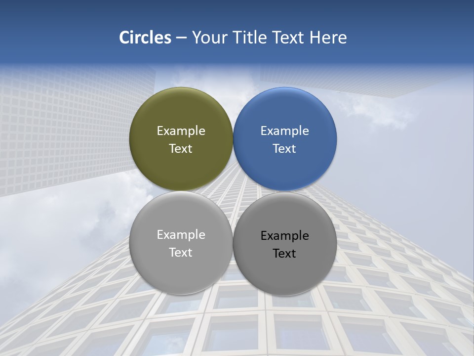 Aviv Downtown Telaviv PowerPoint Template