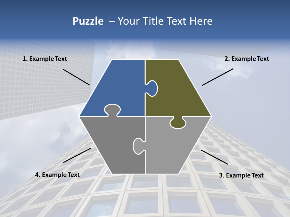 Aviv Downtown Telaviv PowerPoint Template