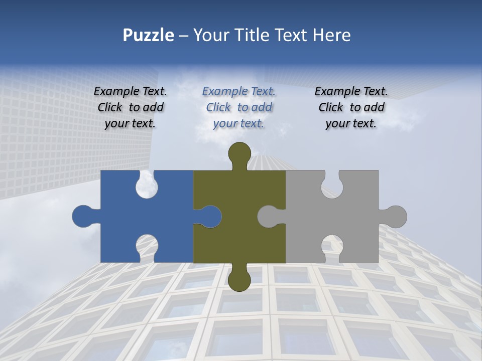 Aviv Downtown Telaviv PowerPoint Template