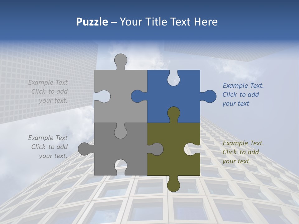 Aviv Downtown Telaviv PowerPoint Template