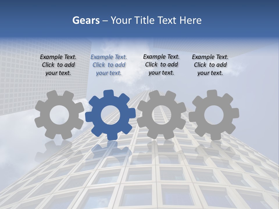 Aviv Downtown Telaviv PowerPoint Template