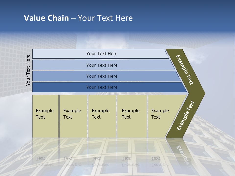 Aviv Downtown Telaviv PowerPoint Template