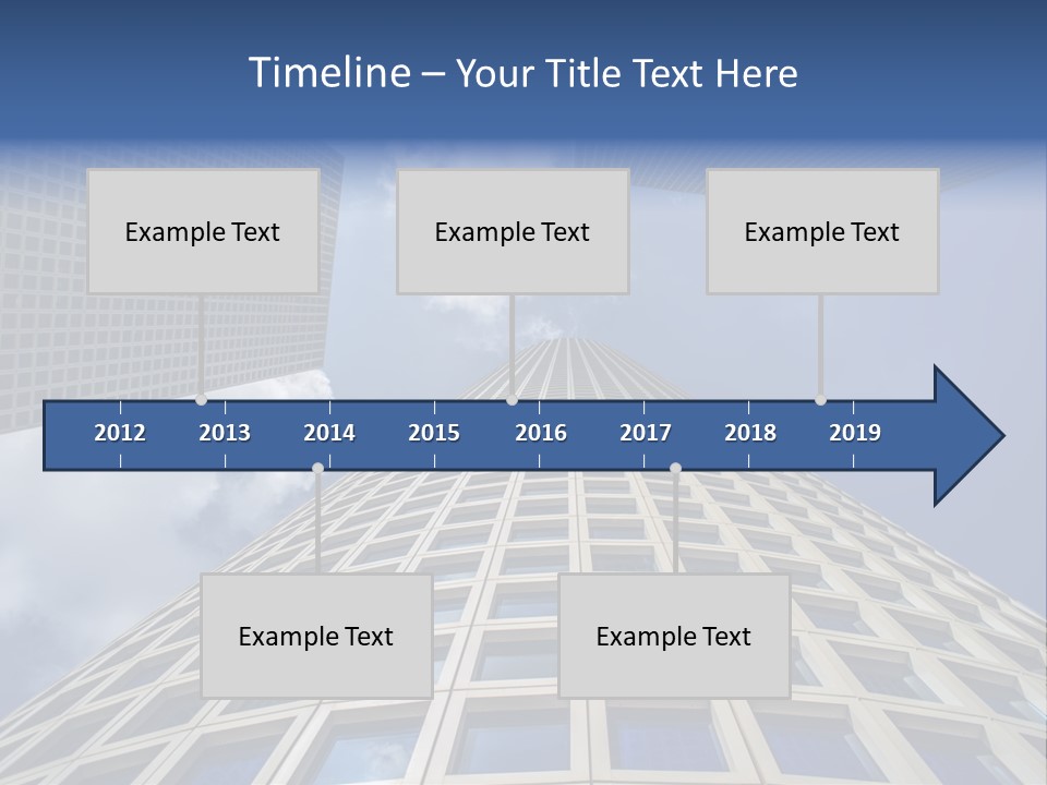 Aviv Downtown Telaviv PowerPoint Template