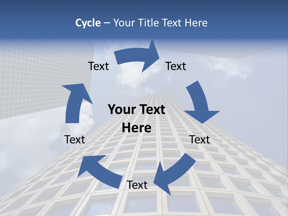 Aviv Downtown Telaviv PowerPoint Template