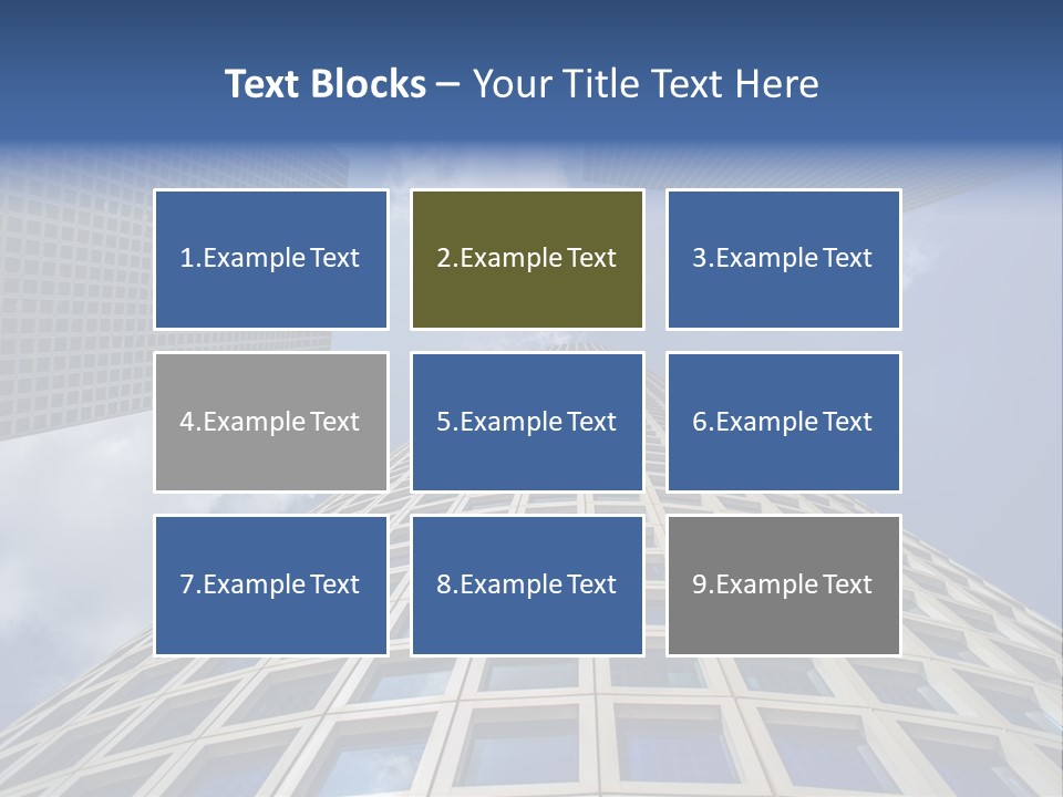 Aviv Downtown Telaviv PowerPoint Template