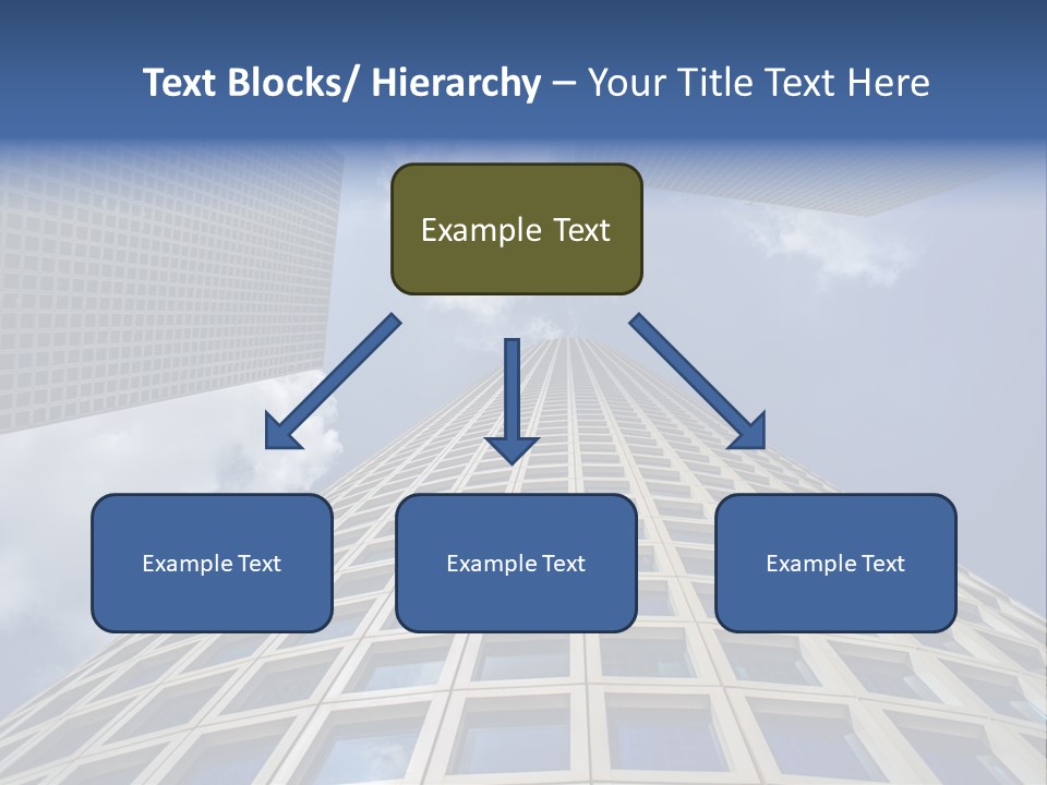 Aviv Downtown Telaviv PowerPoint Template