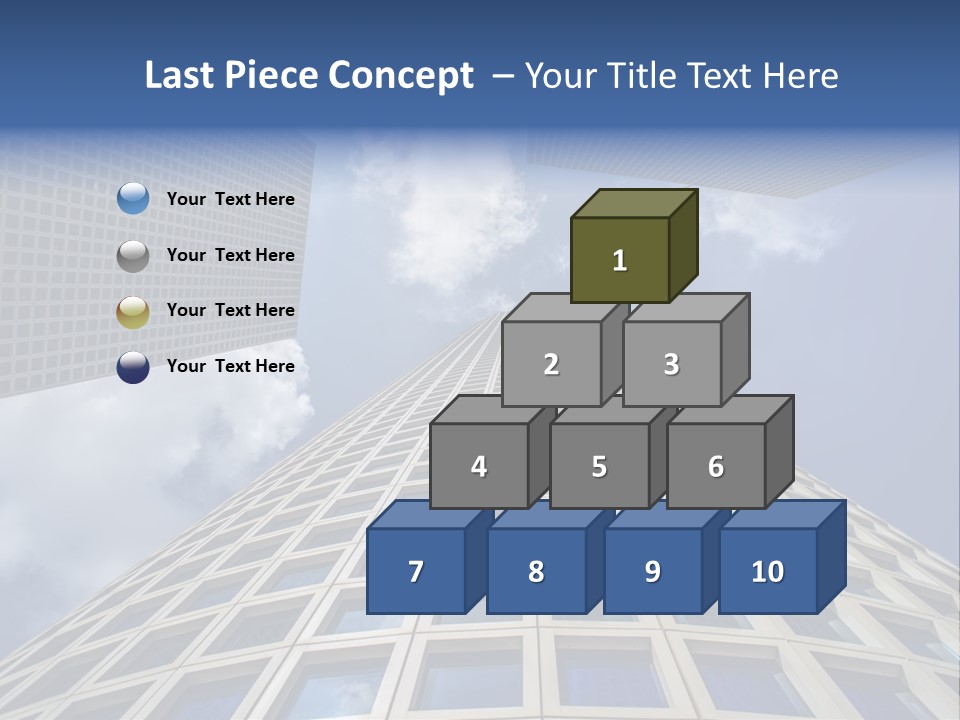 Aviv Downtown Telaviv PowerPoint Template