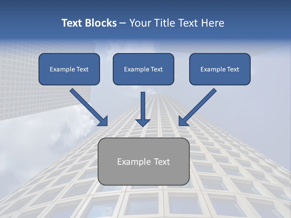 Aviv Downtown Telaviv PowerPoint Template