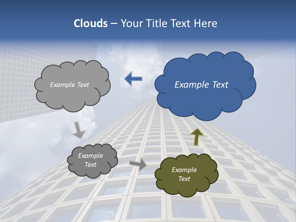 Aviv Downtown Telaviv PowerPoint Template