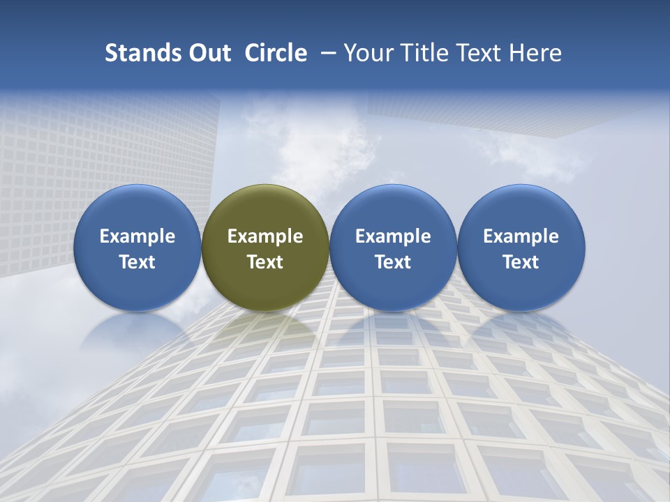 Aviv Downtown Telaviv PowerPoint Template