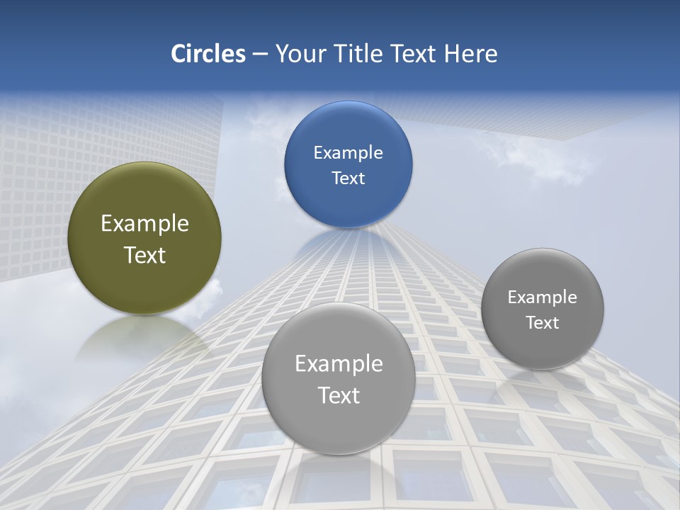 Aviv Downtown Telaviv PowerPoint Template