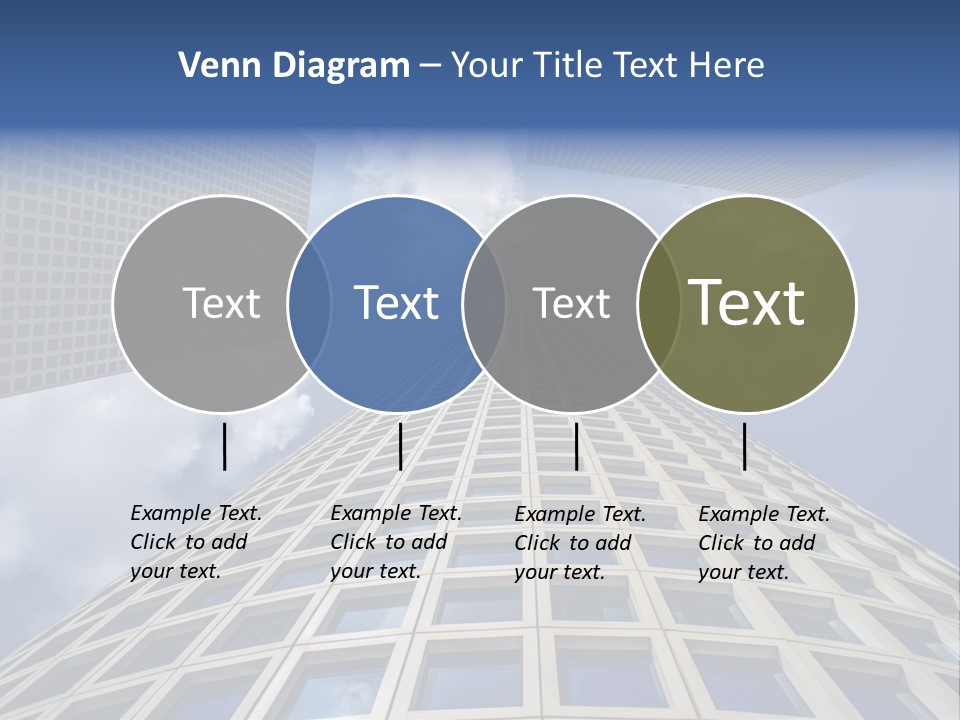 Aviv Downtown Telaviv PowerPoint Template