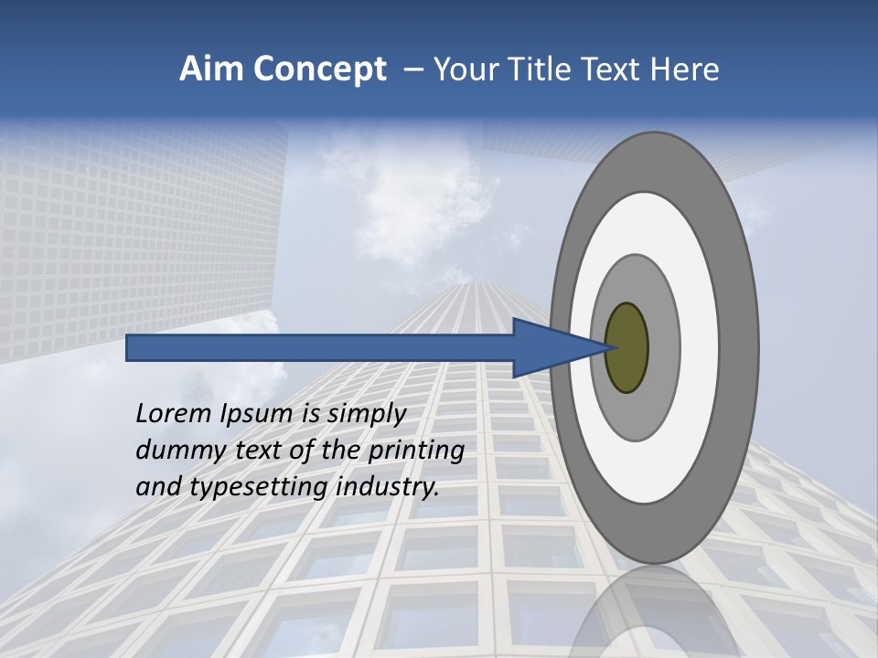 Aviv Downtown Telaviv PowerPoint Template