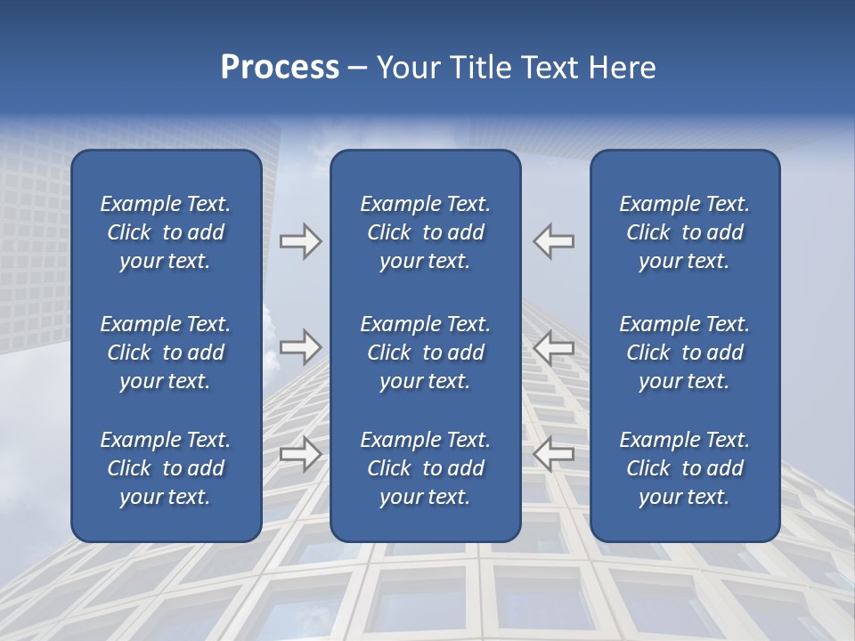 Aviv Downtown Telaviv PowerPoint Template