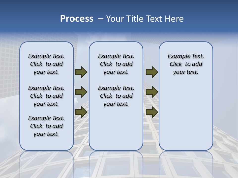 Aviv Downtown Telaviv PowerPoint Template