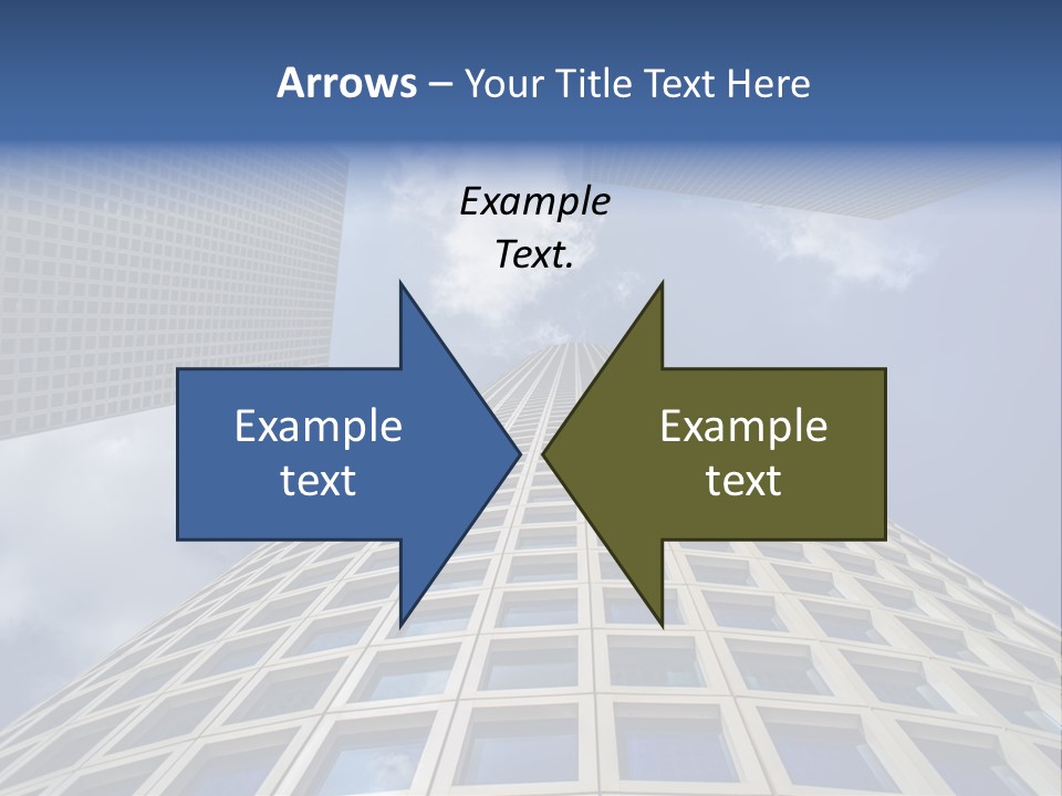 Aviv Downtown Telaviv PowerPoint Template