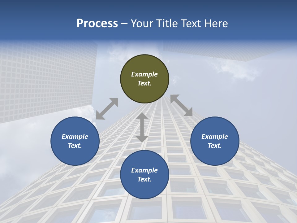 Aviv Downtown Telaviv PowerPoint Template