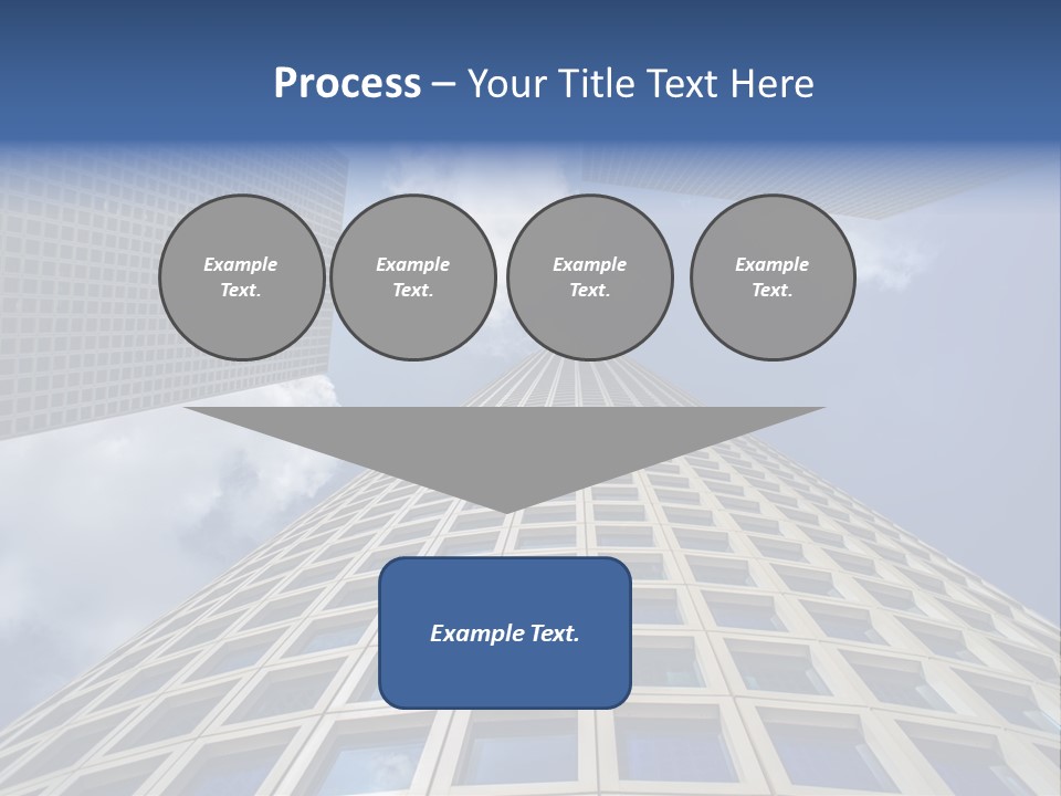 Aviv Downtown Telaviv PowerPoint Template