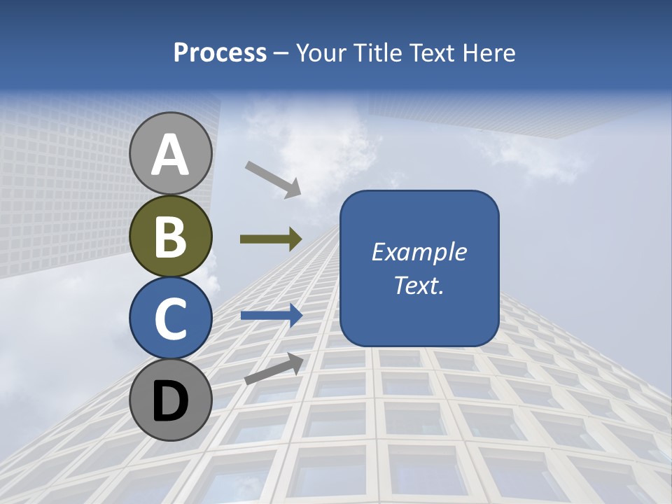 Aviv Downtown Telaviv PowerPoint Template