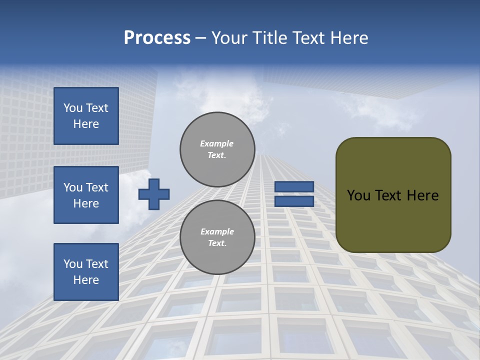 Aviv Downtown Telaviv PowerPoint Template