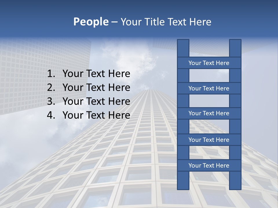 Aviv Downtown Telaviv PowerPoint Template