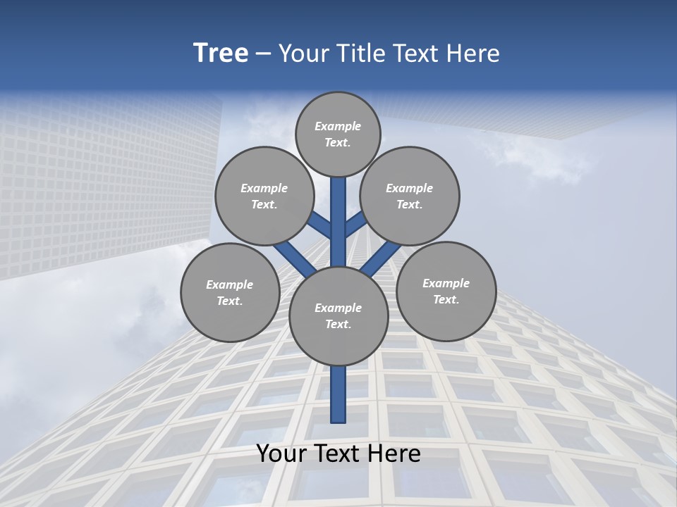 Aviv Downtown Telaviv PowerPoint Template