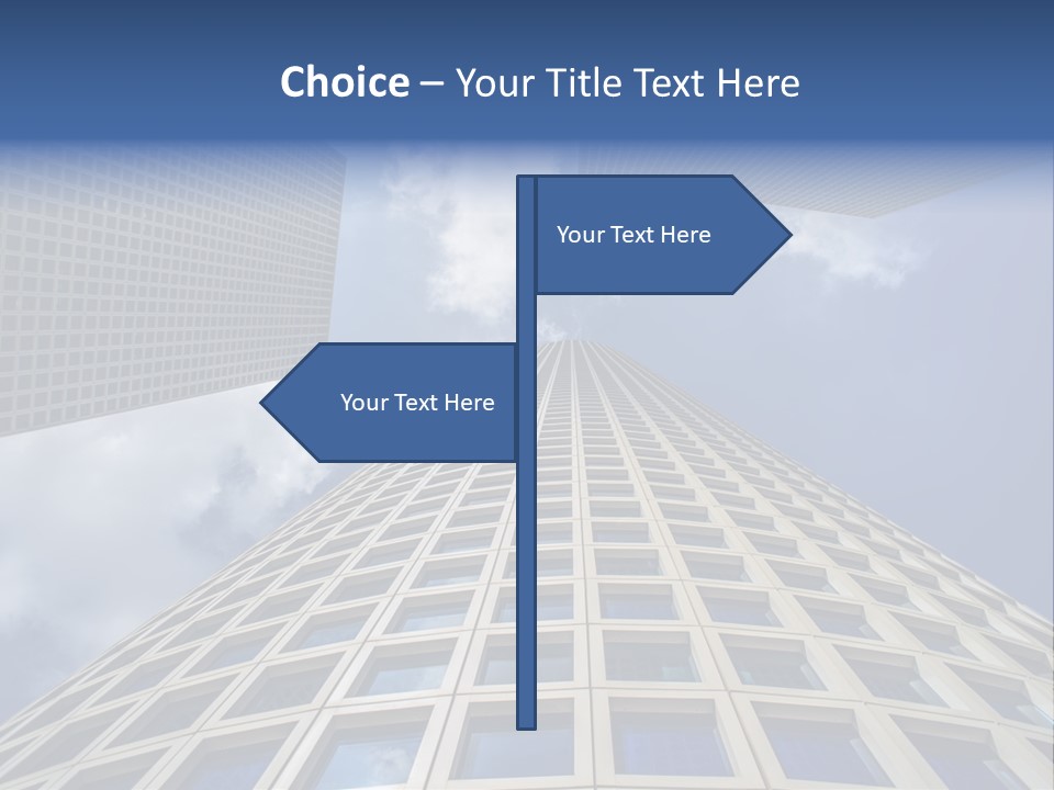 Aviv Downtown Telaviv PowerPoint Template