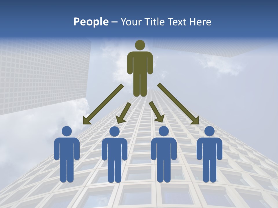 Aviv Downtown Telaviv PowerPoint Template