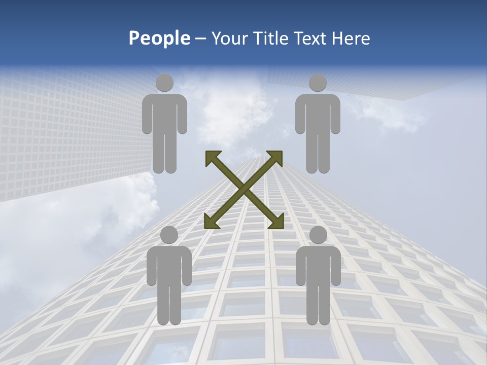 Aviv Downtown Telaviv PowerPoint Template