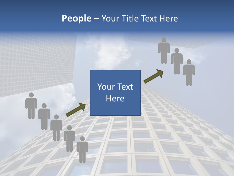 Aviv Downtown Telaviv PowerPoint Template