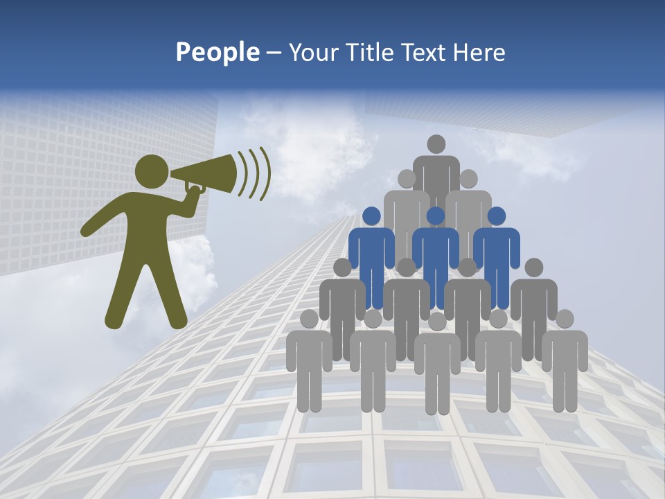 Aviv Downtown Telaviv PowerPoint Template