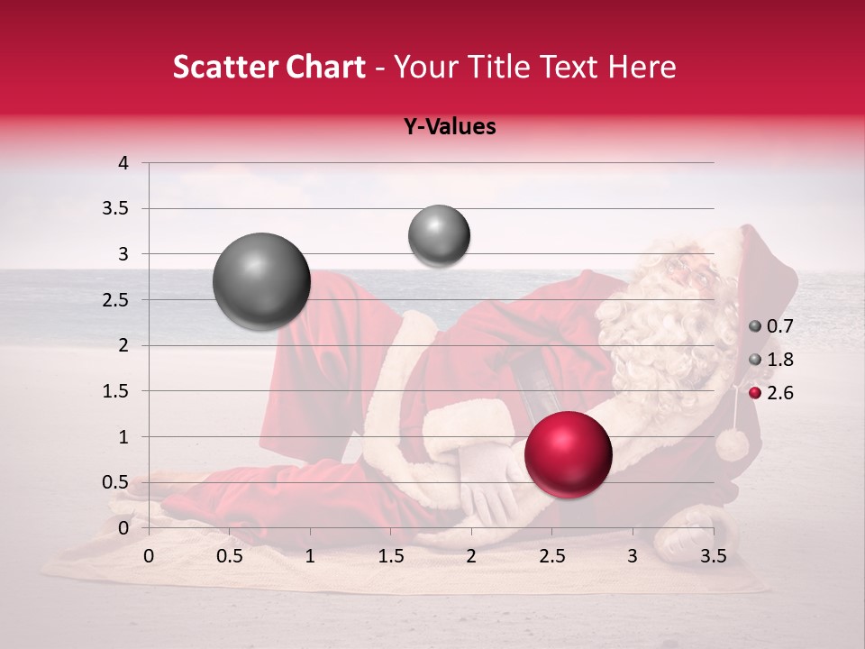 Santa Sky Man PowerPoint Template