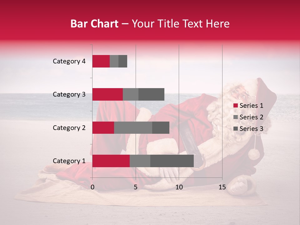 Santa Sky Man PowerPoint Template