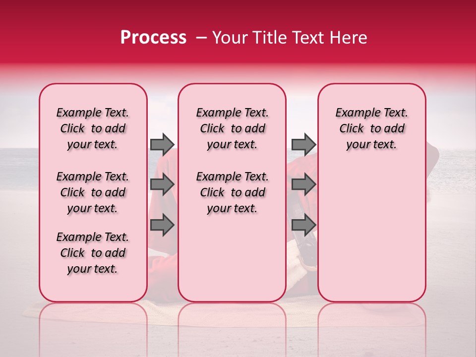 Santa Sky Man PowerPoint Template