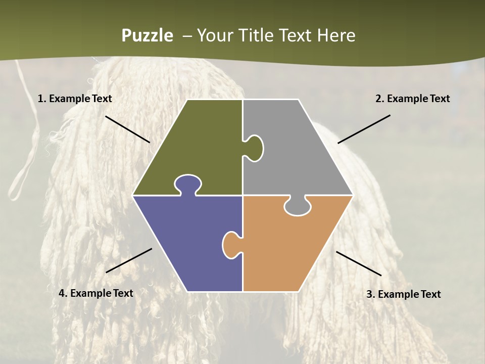 Charming Full Length Curly PowerPoint Template