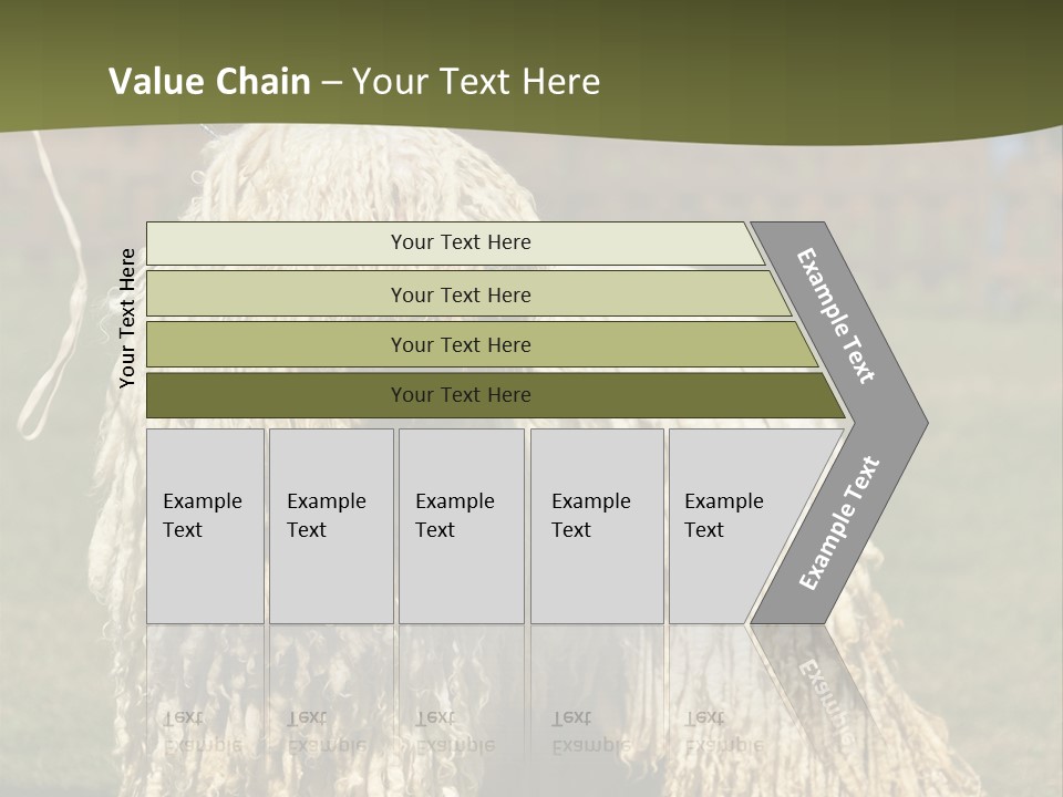 Charming Full Length Curly PowerPoint Template