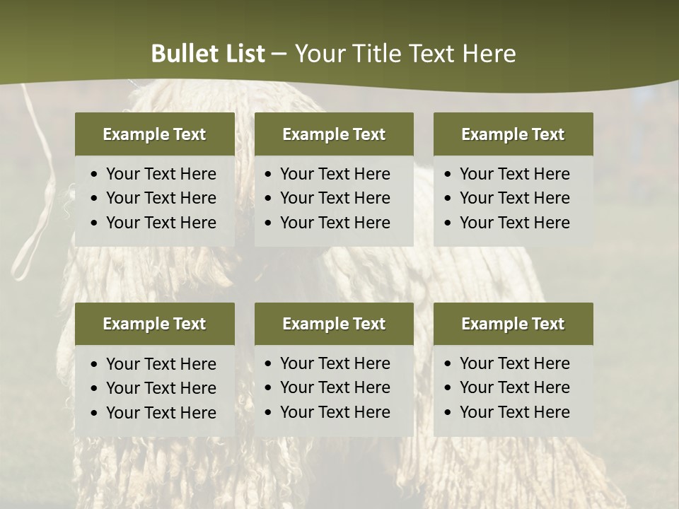 Charming Full Length Curly PowerPoint Template