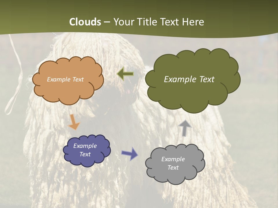 Charming Full Length Curly PowerPoint Template
