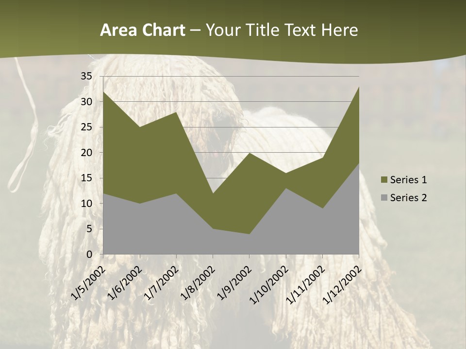 Charming Full Length Curly PowerPoint Template