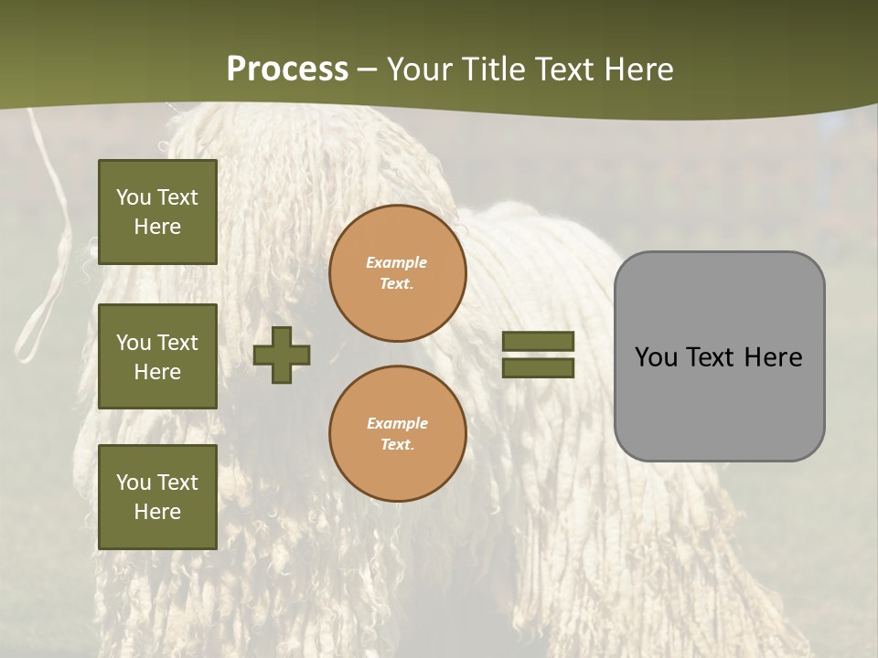 Charming Full Length Curly PowerPoint Template