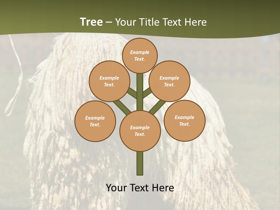 Charming Full Length Curly PowerPoint Template