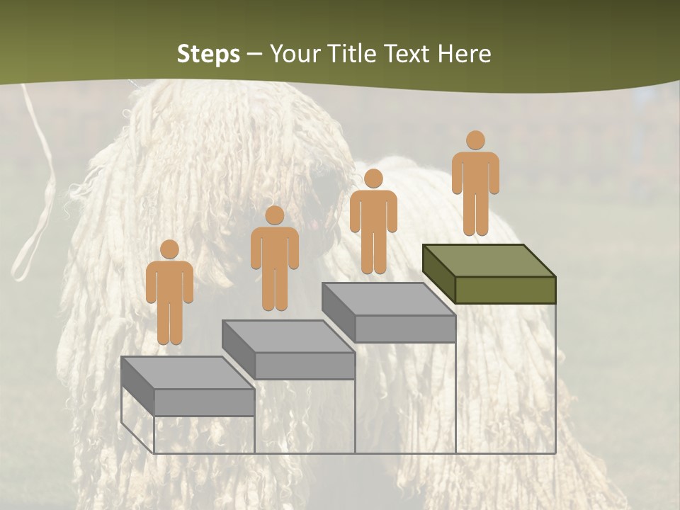 Charming Full Length Curly PowerPoint Template