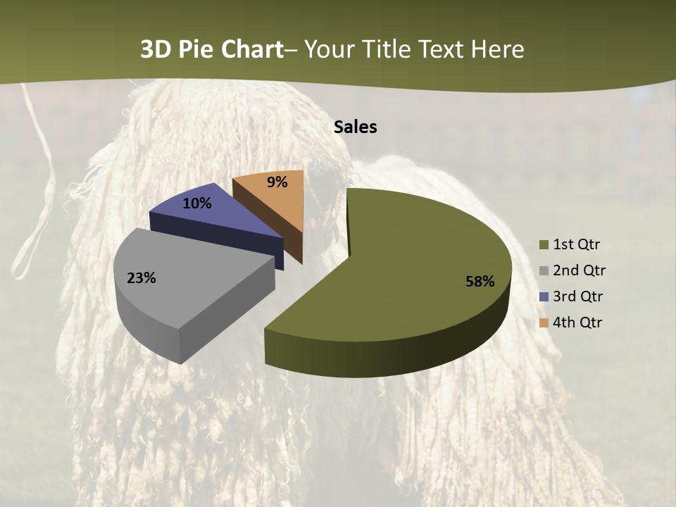 Charming Full Length Curly PowerPoint Template