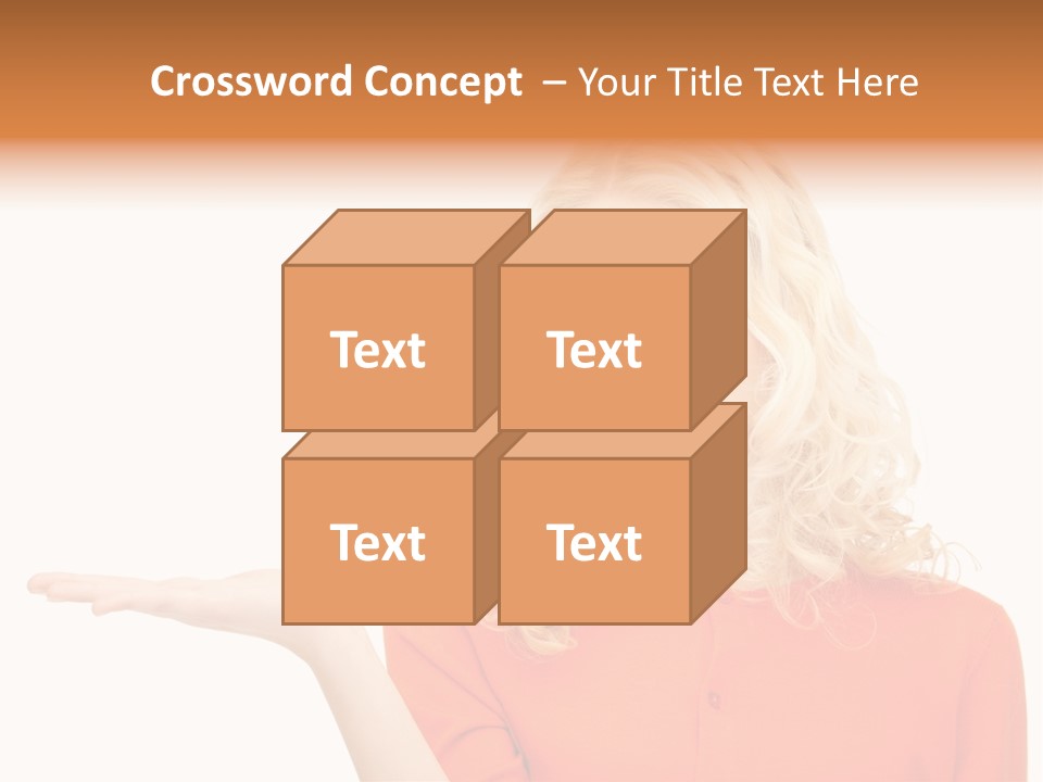 Spinner Object Pin PowerPoint Template