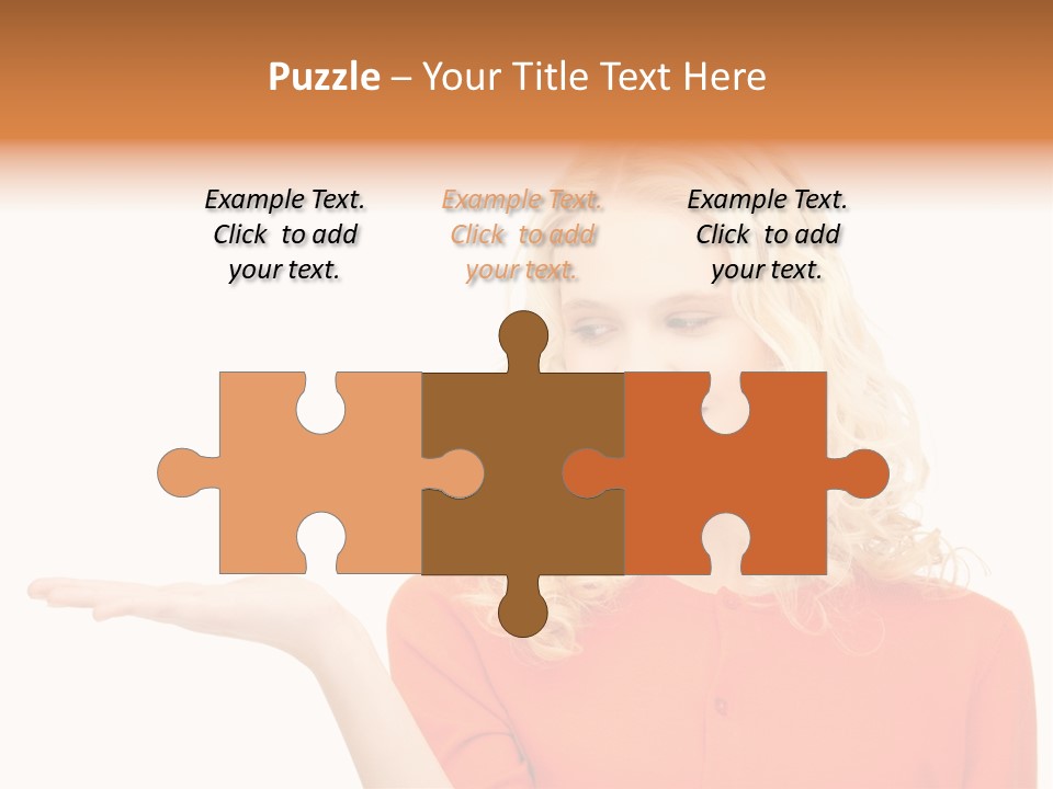 Spinner Object Pin PowerPoint Template