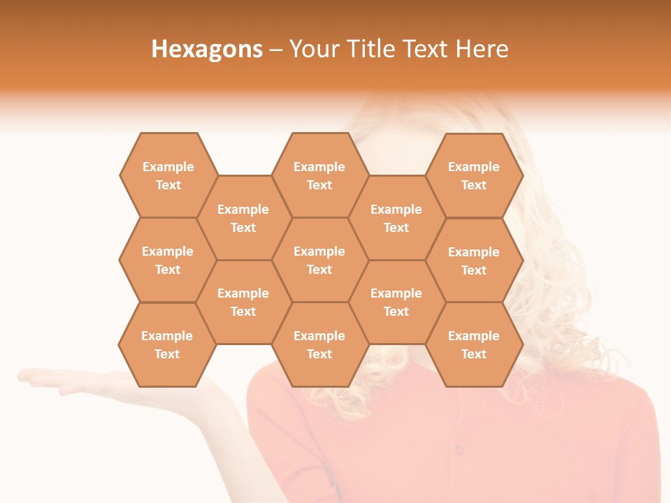 Spinner Object Pin PowerPoint Template