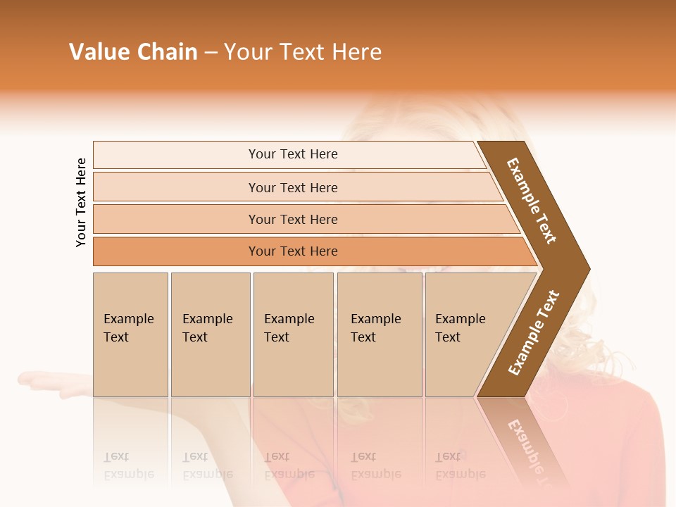 Spinner Object Pin PowerPoint Template