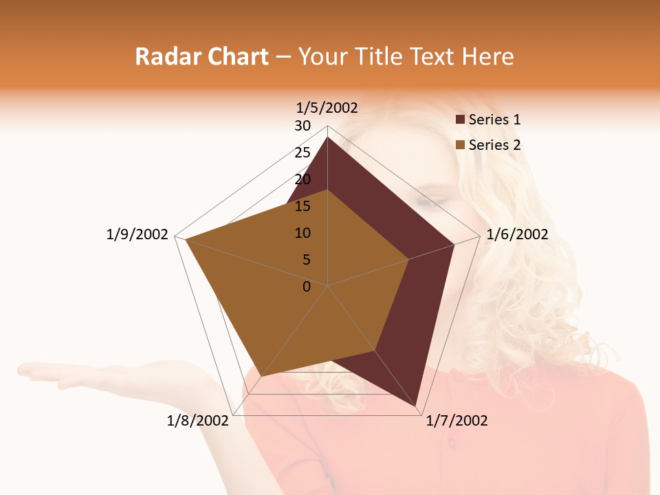 Spinner Object Pin PowerPoint Template