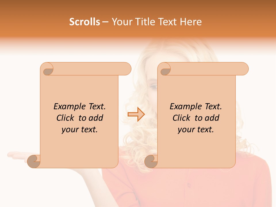 Spinner Object Pin PowerPoint Template